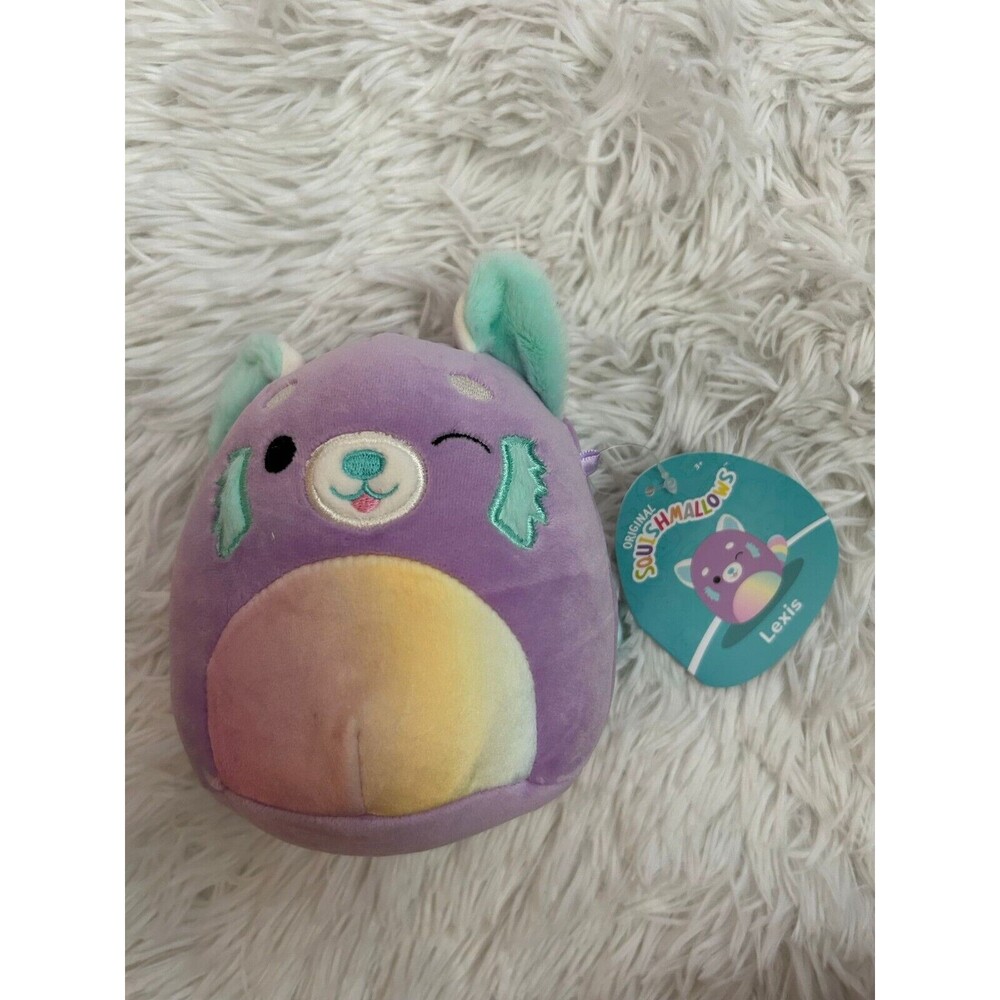 New Squishmallows Lexis The Panda 5 inch Plush Toy